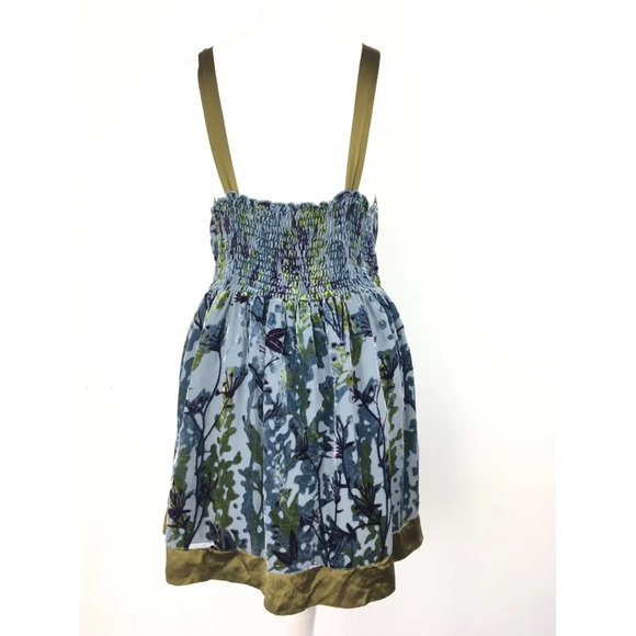 Hale Bob Grey Green Floral Silk Velvet Mini Dress
NWT, Size S - Picture 2 of 7